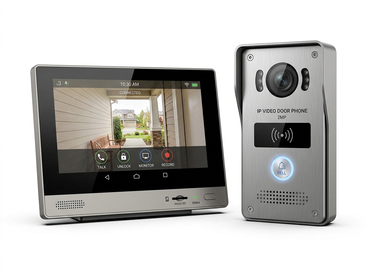 Cadbird Smart 7-Inch IP Touch Video Intercom System
